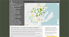 Desktop Screenshot of kontor-leje-aarhus.dk